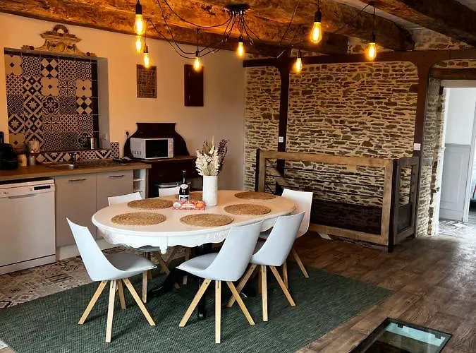 Domaine De La Cherel, Maison En Pierre Holiday home